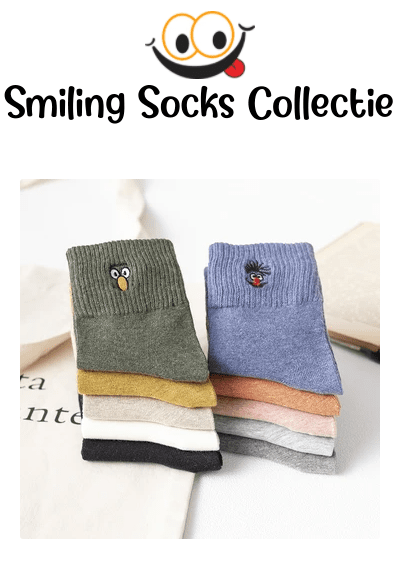 smiling socks